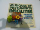 STRUCTURES SONORES INSTRUMENTS BASCHET JACQUES LASRY LP SONOPRESS DAPHY LIBRARY.
