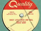 1958 ROCK 'N ROLL 78 : CHUCK BERRY ON QUALITY CANADA 1808 IN E- CONDITION