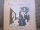 DAVID GILMOUR ITALIA THERE'S NO WAY PINK FLOYD RARE 45 GIRI SINGLES 7 HARVEST