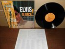 Elvis Presley Elvis Is Back  1977 Japan LP RVP-6213 + obi, lyric sheet near-mint