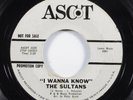 Northern Soul 45 SULTANS I Wanna Know ASCOT promo HEAR