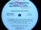 CINDERELLA Night songs URUGUAY LP Glam Hair Metal WLP WHITE LABEL PROMO