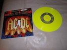 AC DC HARD AS A ROCK LIMITED EDITION COLOURED YELLOW NUMBERED A4366X ACDC RARE