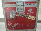 ****EAGLES SIGNED LP LIVE 1980 BY 5 BAND MEMBERS MUSICIANS****