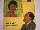 CORRADO LOJACONO  -   CARINA  -   LP   FONTANA  T681400L  ITALY AUTOGRAFATO RARO