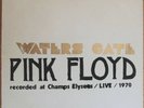 PINK FLOYD WATERS GATE  1970 CHAMPS ELYSEES LIVE ORIG LP