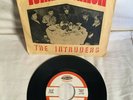 The Intruders TOTAL RAUNCH / RUINS 45rpm Record GARAGE BAND + Sleeve CINEMA 6901
