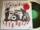 THE PALADINS Let's Buzz VINYL LP promo record 1st USA Ed. 1990 album NEAR MINT