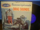 NHRA SUMMERNATIONALS DRAG SOUNDS - Hot Rod Drag Race Sound Effects LP - 1971