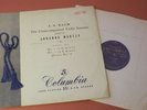 33CX 1286 Johanna Martzy Bach Unaccompanied Violin Columbia ED1 B/g Volume 1
