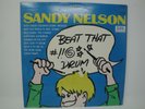 SANDY NELSON BEAT THAT #  DRUM VINYL LP ALBUM 1966 IMPERIAL RECORDS HANKY PANKY