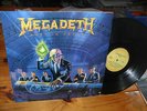 MEGADETH RUST IN PEACE LP ARGENTINA 1988 VG+/EX HEAVY METALLICA SLAYER