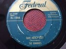 DOO WOP 45 DOMINOES Federal 12068 Gold Top 'Have Mercy Baby' / 'Deep Sea Blues'