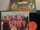 BEATLES SGT PEPPERS LONELY HEARTS CLUB BAND RARE 1975 CANADA ORANGE LBL INSERT