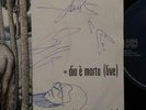 NOMADI DIO E' MORTO (LIVE) RARO 45 PROMOZIONALE X VINILMANIA 1992 AUTOGRAFATO