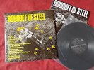 VARIOUS Bouquet of steel RARE LP +BOOKLET NEW WAVE PUNK