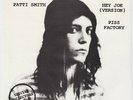 PATTI SMITH Piss Factory / Hey Joe STUNNING COND orig UK 7