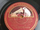 78 RPM COMEDIAN HARMONISTS - LES GARS DE LA MARINE  - GRAMOPHONE K 6375