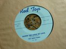 QUIN-TONES BLUE ORIGINAL RED TOP QUINTONES 45 RPM DOWN THE AISLE OF LOVE MINT-