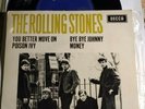 The Rolling stones Bye Bye Johnny EP 45 Rpm Rare Australian 1st Press vinyl NM