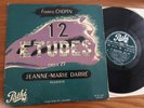 CHOPIN : Jeanne-Marie DARRE piano LP 10