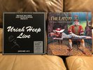 URIAH HEEP LIVE - DOUBLE SPLATTER LP RSD + PHIL LANZON DEBUT ALBUM - BOTH SIGNED