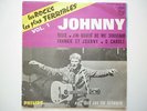Johnny Hallyday 45Tours EP vinyle Les Rocks Les Plus Terribles Vol 1 papier