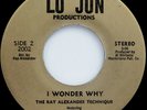 Rare 45 Ray Alexander Technique I WONDER WHY / I AM IN LOVE WITH YOU Listen