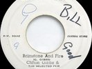 Clifton Gibbs BRIMSTONE AND FIRE Rare BONGO MAN 45 EX