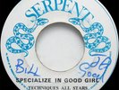 Techniques All Stars / Jemeniah 2 SPECIALIZE IN GOOD GIRLS Killer Reggae 45 EX