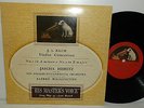 BLP 1070 JS Bach Violin Concertos Jascha Heifetz LA Phil Orch Alfred Wallenstein