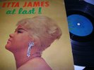 Etta James At Last  LP Argo RECORDS Turquoise Label 4003 VINYL