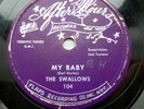 SWALLOWS doowop 78 MY BABY on good plus cond After Hours b/w GOOD TIME GIRLS TB5