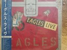 Eagles ?Eagles Live LP + Poster 1980 RARE Japan OBI P-5589/90Y