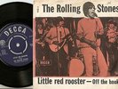 THE ROLLING STONES LITTLE RED ROOSTER & OFF THE HOOK DANISH PS+45 1964  MOD R&B