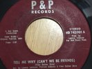 four below zero tell me why(can't we be friends/same name not the same tune rare
