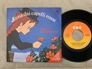45 GIRI SIGLA CARTONE ANIMATO ANNA DAI CAPELLI ROSSI, CBS 9073 del 1980, NUOVO.-