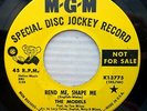THE MODELS girl group psych 45 M-G-M Promo BEND ME SHAPE ME plays vg++ JF112
