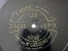 Mr Gassend Gounod Faust Halevy La Juive French Vertical Cut Aspir