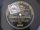 Pierre d'Assy Daniel Vigneau Il Barbiere di Siviglia Gramophone Monarch 032082