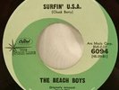 BEACH BOYS 1965 Green Swirl Capitol Star Line New Old Stock NM 45 SURFIN' USA