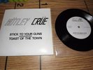 MOTLEY  CRUE  rare  STICK TO YOUR GUNS  first single reissue 