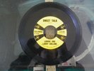LORRIE AND LARRY COLLINS- COLLINS KIDS- MERCY- SWEET TALK- 45RPM- VG+