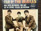 1964-FOUR BY THE BEATLES CAPITAL 2121 PICTURE SLEEVE & RECORD-FREE SHIPPING