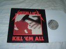 METALLICA Kill 'Em All ORIGINAL US MEGAFORCE SILVER label press