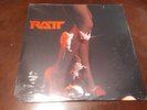 Ratt Self Titled LP, 1983 Time Coast   Rare Alternate Back, Sealed