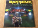 IRON MAIDEN - THE BATTLE OF BRISTOL 1986. LIMITED EDITION GREEN VINYL DOUBLE LP