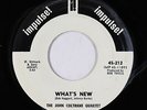Jazz 45 - John Coltrane Quartet - What's New - Impulse  - VG+ mp3