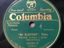 POLISH 78 Frank Yotko I Jego Orkiestra – Na Klepisku Polka COLUMBIA 18490-F E