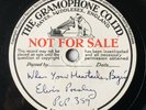 Elvis Presley - 'When Your Heartaches Begin' - Promo - White Label - 10